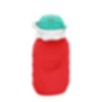 6oz Red Squeasy Snacker