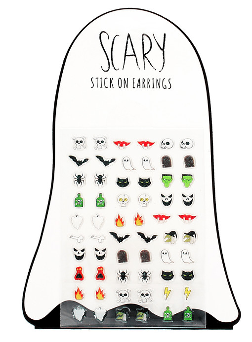 .Scary stick on earrings designed by Åsa Wikman for Rex London