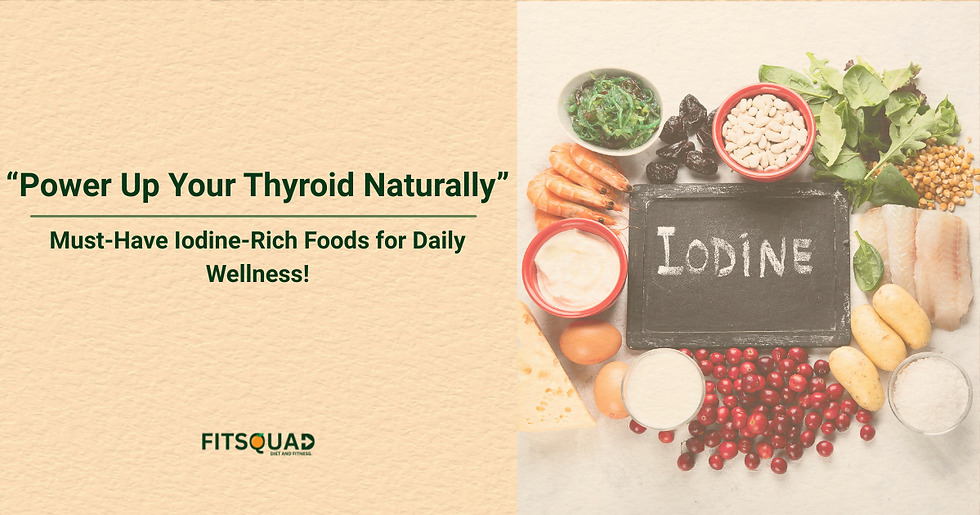 Iodine Rich Foods