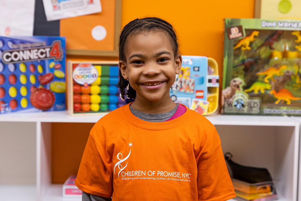 A young girl who is part of Children of Promise's program.