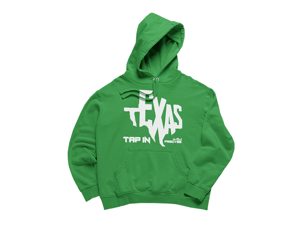 Texas Tap In "White Logo" Hoodie