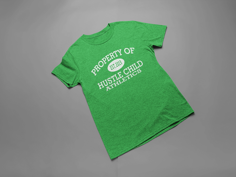 Thumbnail: "Property Of" Heathered Graphic Tee