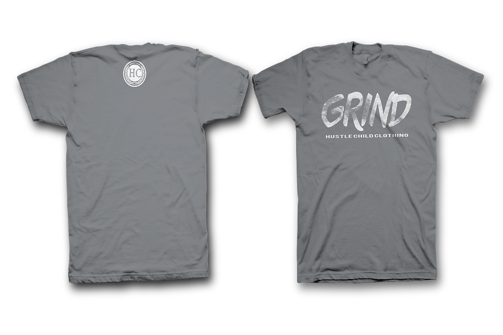 Thumbnail: Hustle Child White Grind Adult Tee