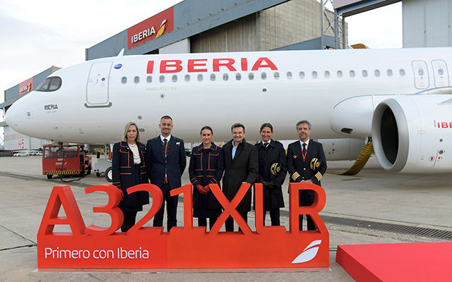 Iberia recibe su primer A321 XLR