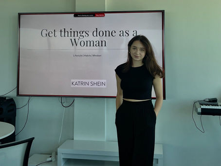 Лекция «Достигай Цели как Женщина» для Admirals Group 