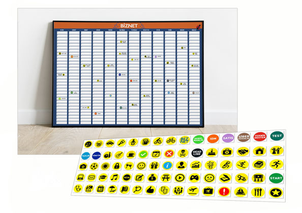 Specially designed annual calendar by UCO.