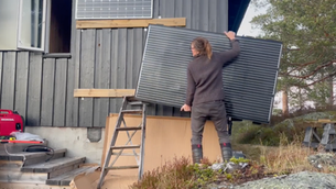 Hvordan montere solcellestrøm