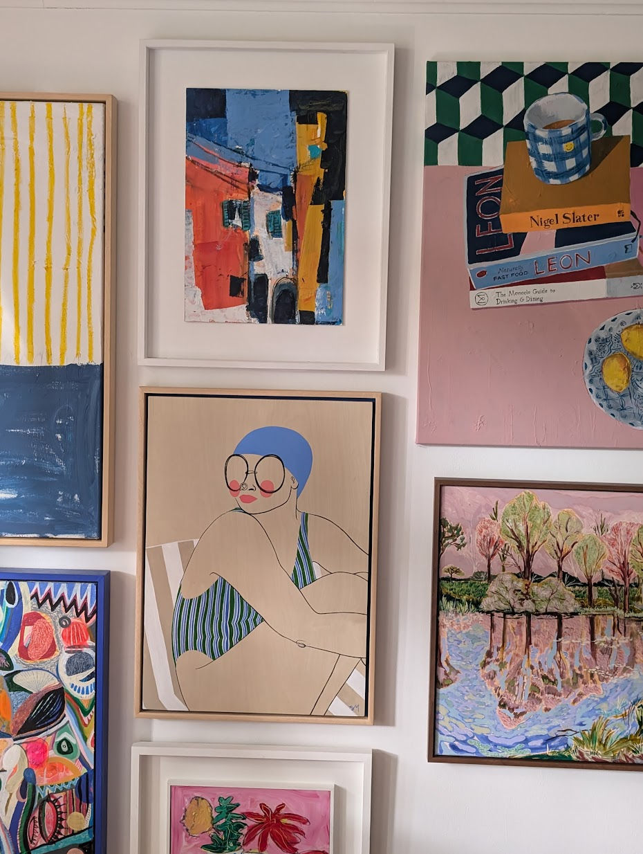 contemporary art curated by Emily Hadley