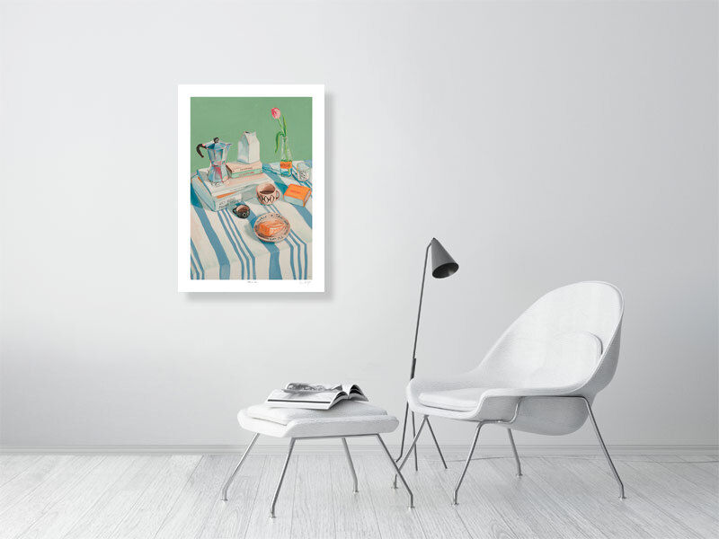 Thumbnail: Coffee & cake ~ giclée print