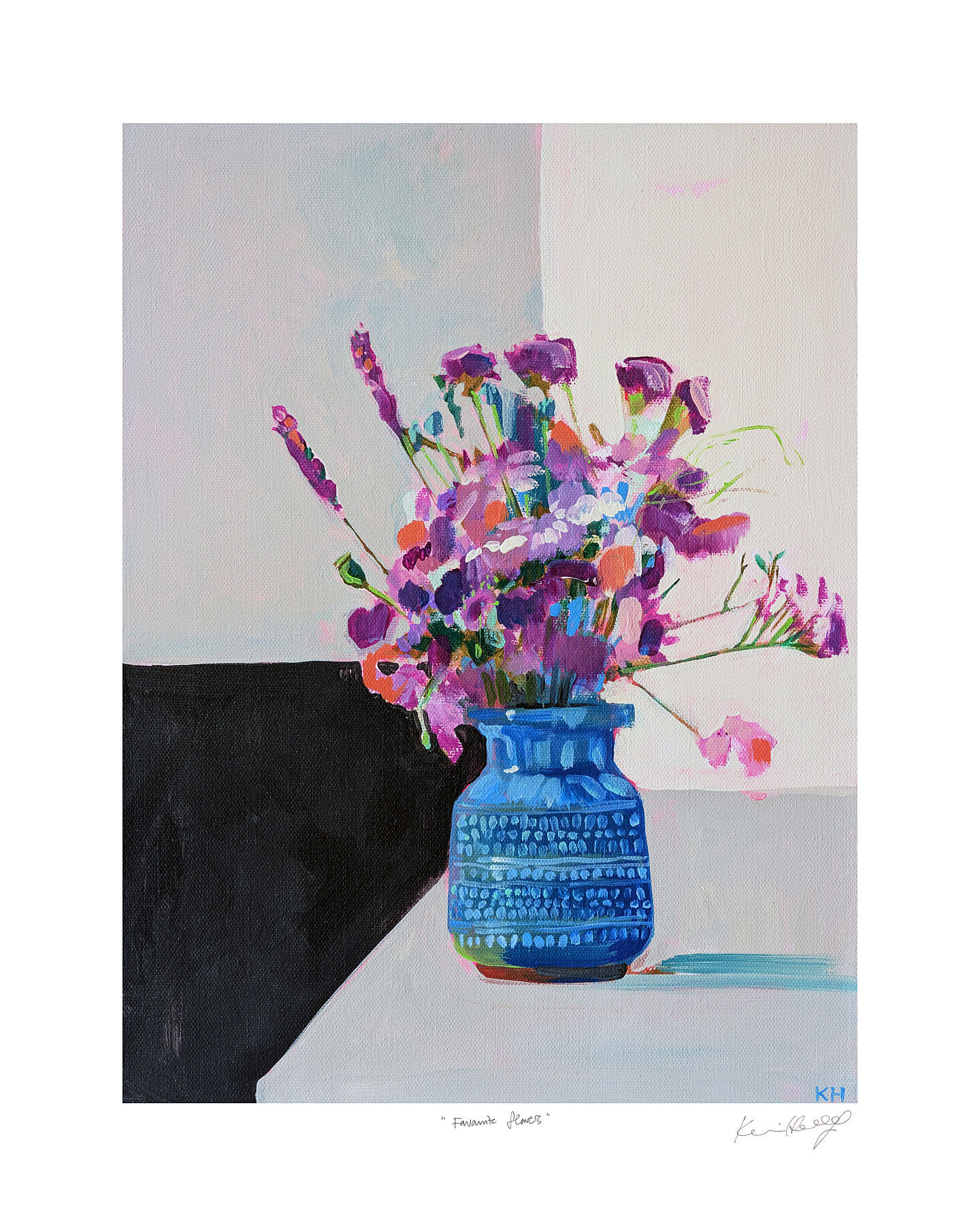 Favourite Flowers ~ giclée print