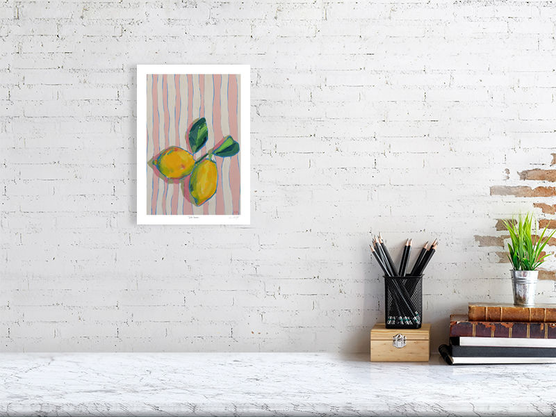 Thumbnail: Sóller lemons ~ giclée print
