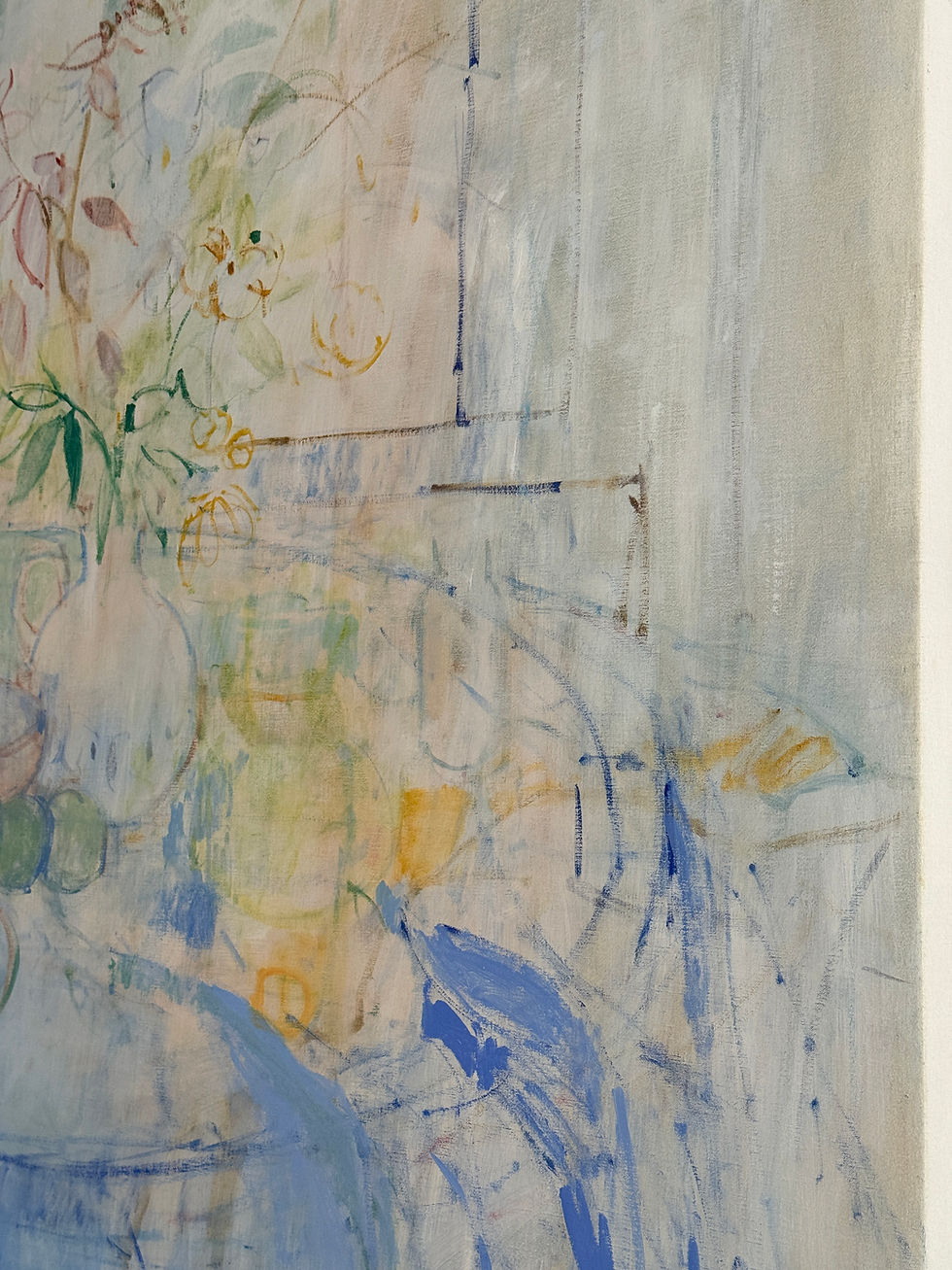 Thumbnail: Flowers on a Blue Cloth
