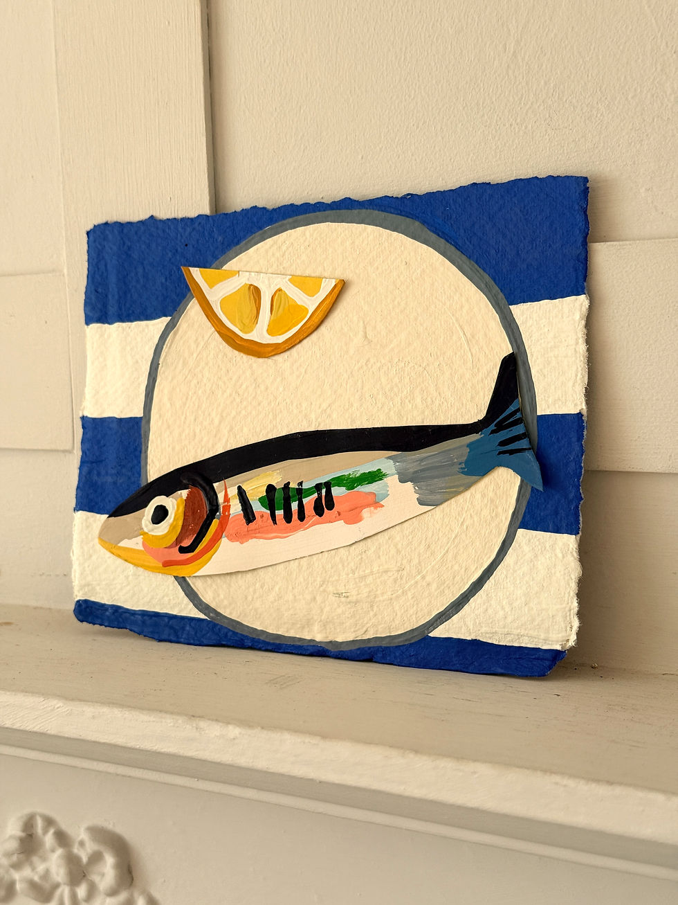 Thumbnail: Mackerel on Blue Stripe