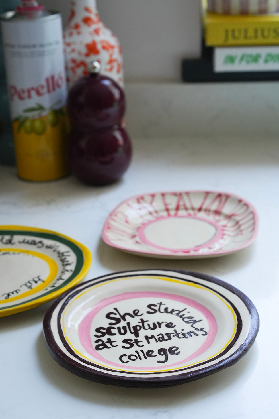 Thumbnail: She Studied Sculpture - Small Plate