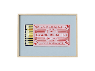 The Grand Budapest Hotel Poster, The Grand Budapest Hotel Film Poster, Wes Anderson, Home Decor, ...