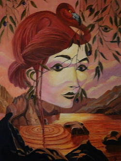 Fru Flamingo/Mrs. Flamingo