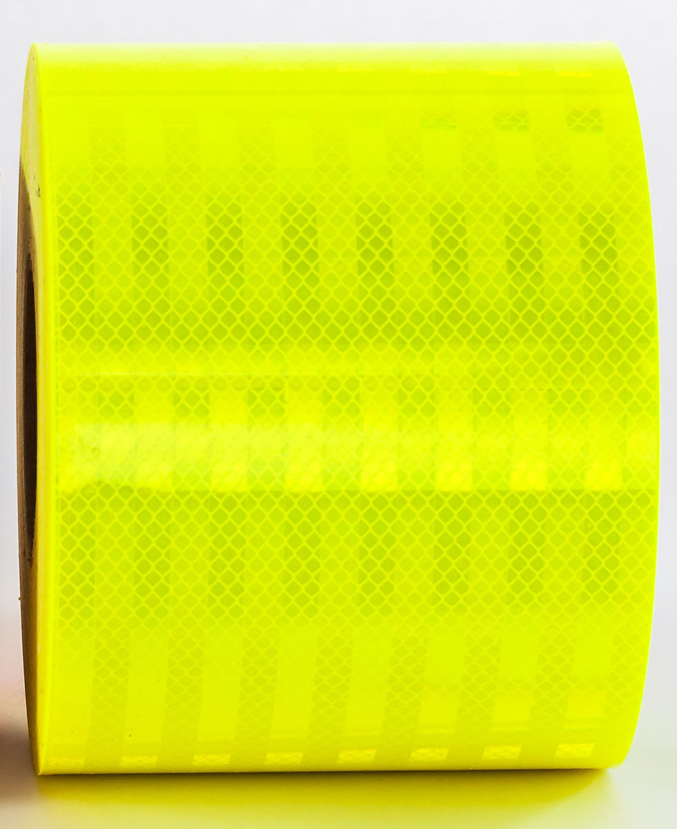 Thumbnail: 3M 983-23-24"x50yds Fluo Yellow-Green Diamond Grade Conspicuity Material