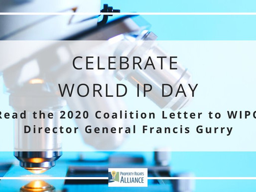 2020 World IP Day Coalition Letter
