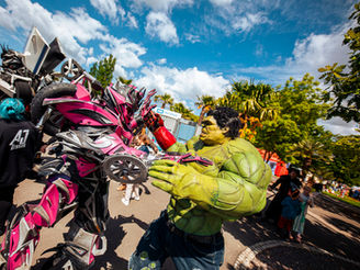 Walking-Act zum comicpark