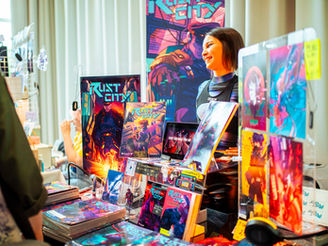 Artist-Alley im comicpark