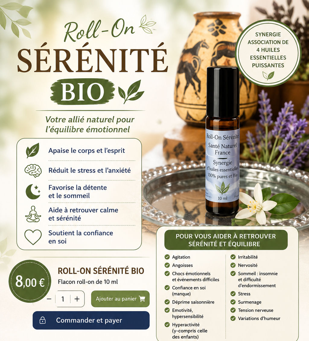 Roll-On Sérenité Bio