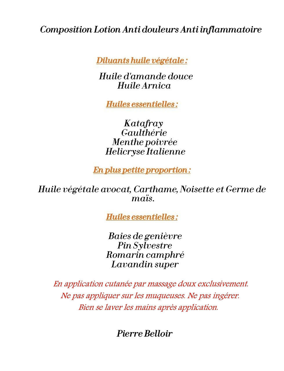 Miniaturbild: Lotion anti-douleurs