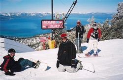 Ellies Run Heavenly Valley Ski