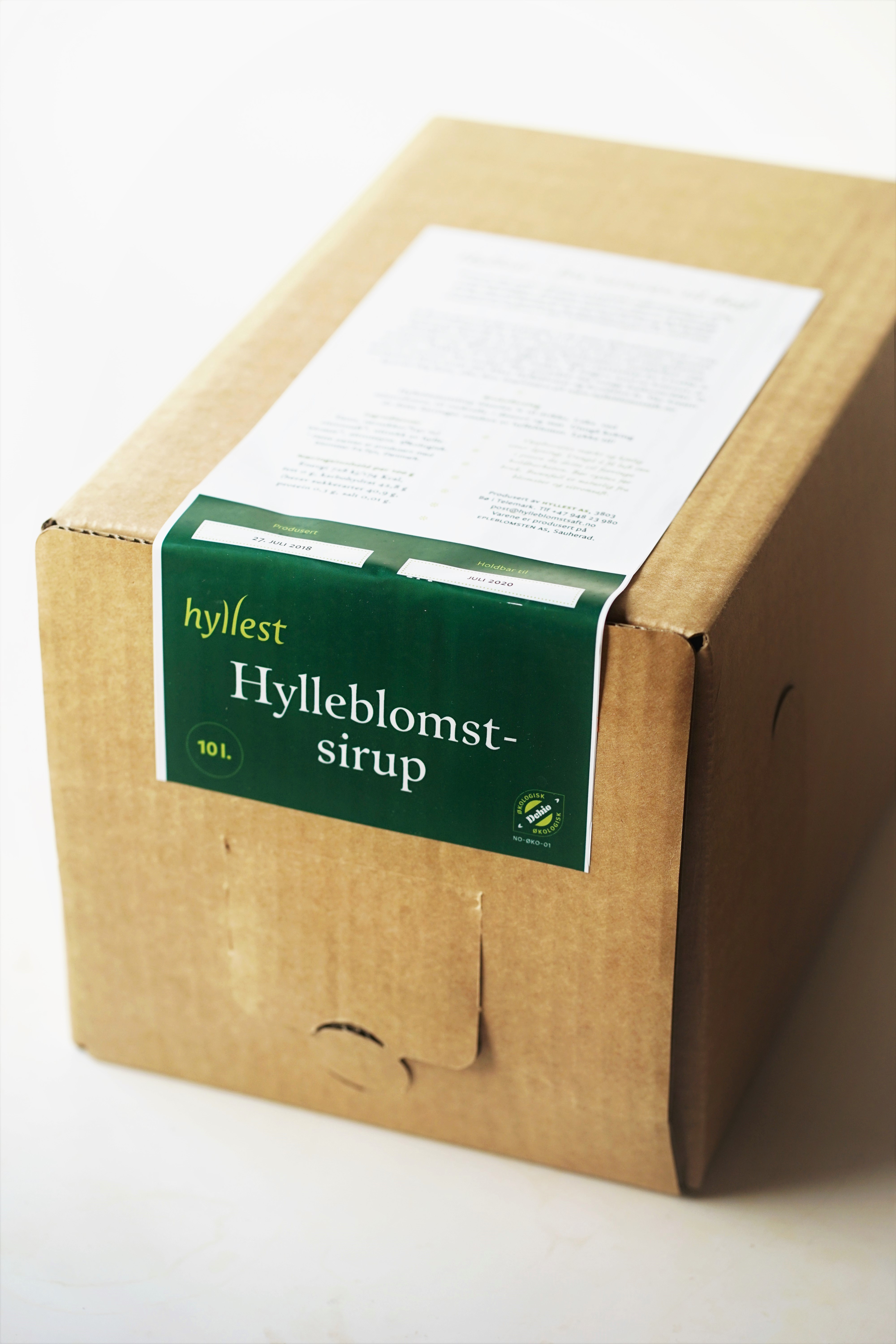 10 liter Bag in boks