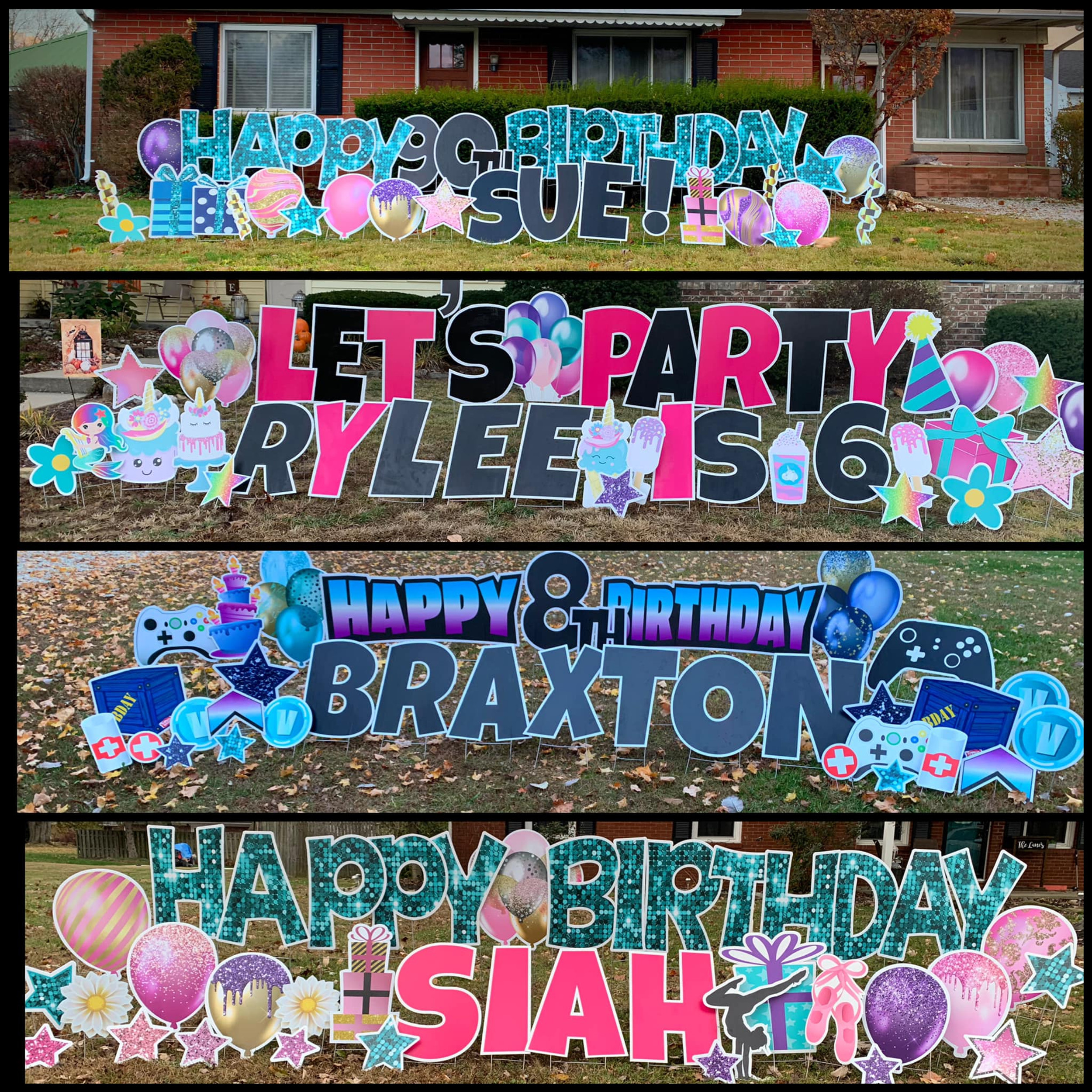 BOOK a Yard Card Valley Party Supply Vincennes Indiana