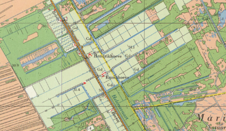 Hoeves bij Helenavaart 1980.png