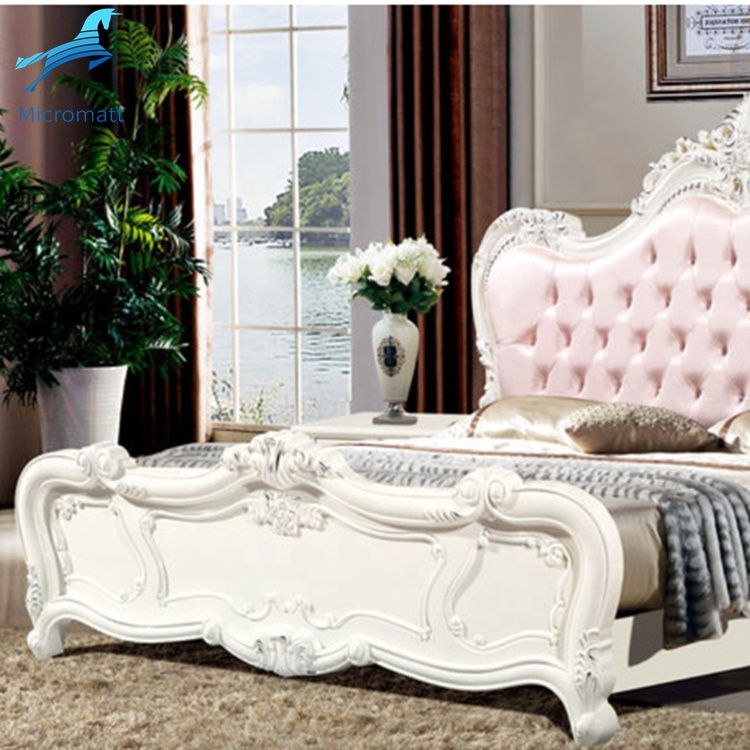 Miniatura: Wood Bedroom Set Furniture Room Double King Size Modern Bed Frame