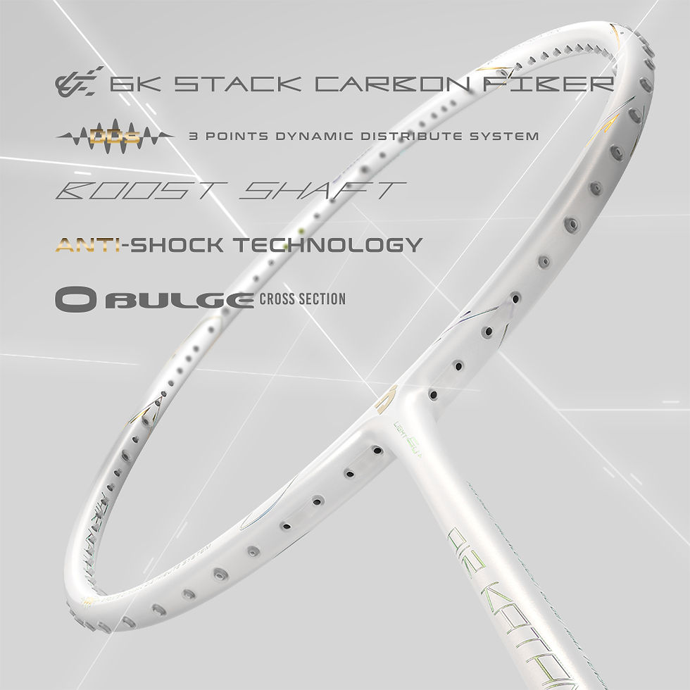 Thumbnail: 【Intermediate】AIR KATANA GAME Badminton Racket (5U/6U)