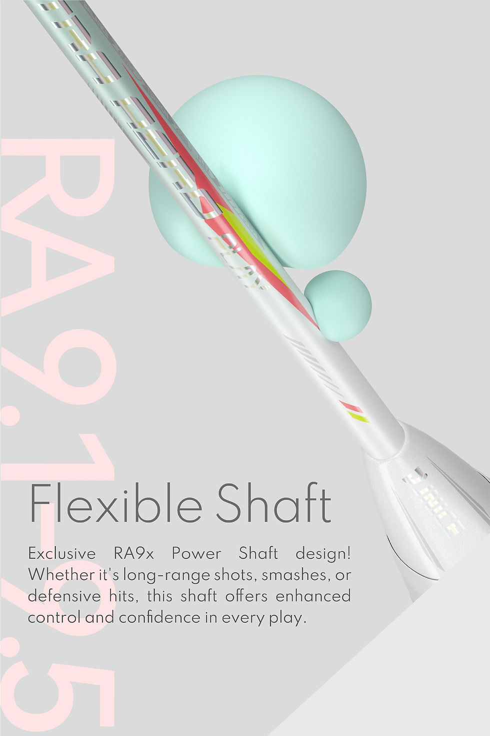 Thumbnail: 【Beginner】ULTRA AERO PLAY Badminton Racket (4U/5U) (Pre-Strung)