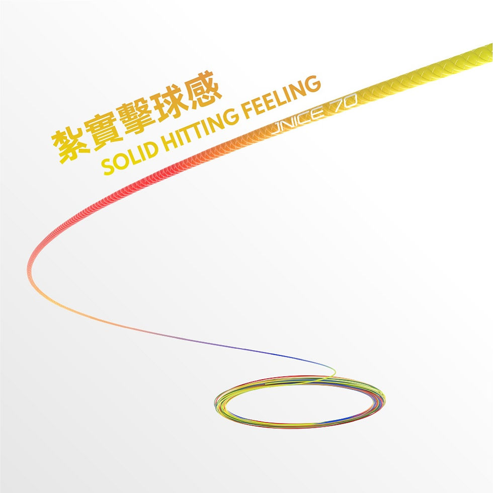 Thumbnail: 【DURABILITY】JS-70 Badminton Racket string