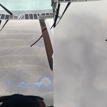 Paint correction on Ford F-150 hood