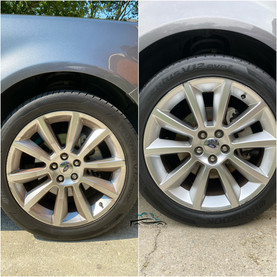 Wheel Cleaning and Tire Shine