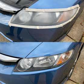 Headlight Restoration on a Honda Civic