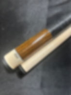 bacote rear on a 60 inch Giuli custom Pool Cue  made in PA