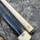 Thumbnail: Jet Black Plain jane Giuli Custom pool Cue rear