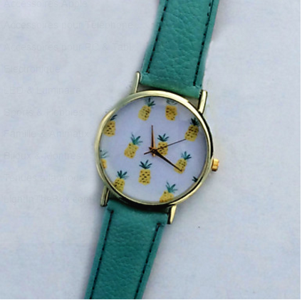 Miniature : Femme Montre Tendance Bracelet Quartz Chronographe Polyuréthane Imitation