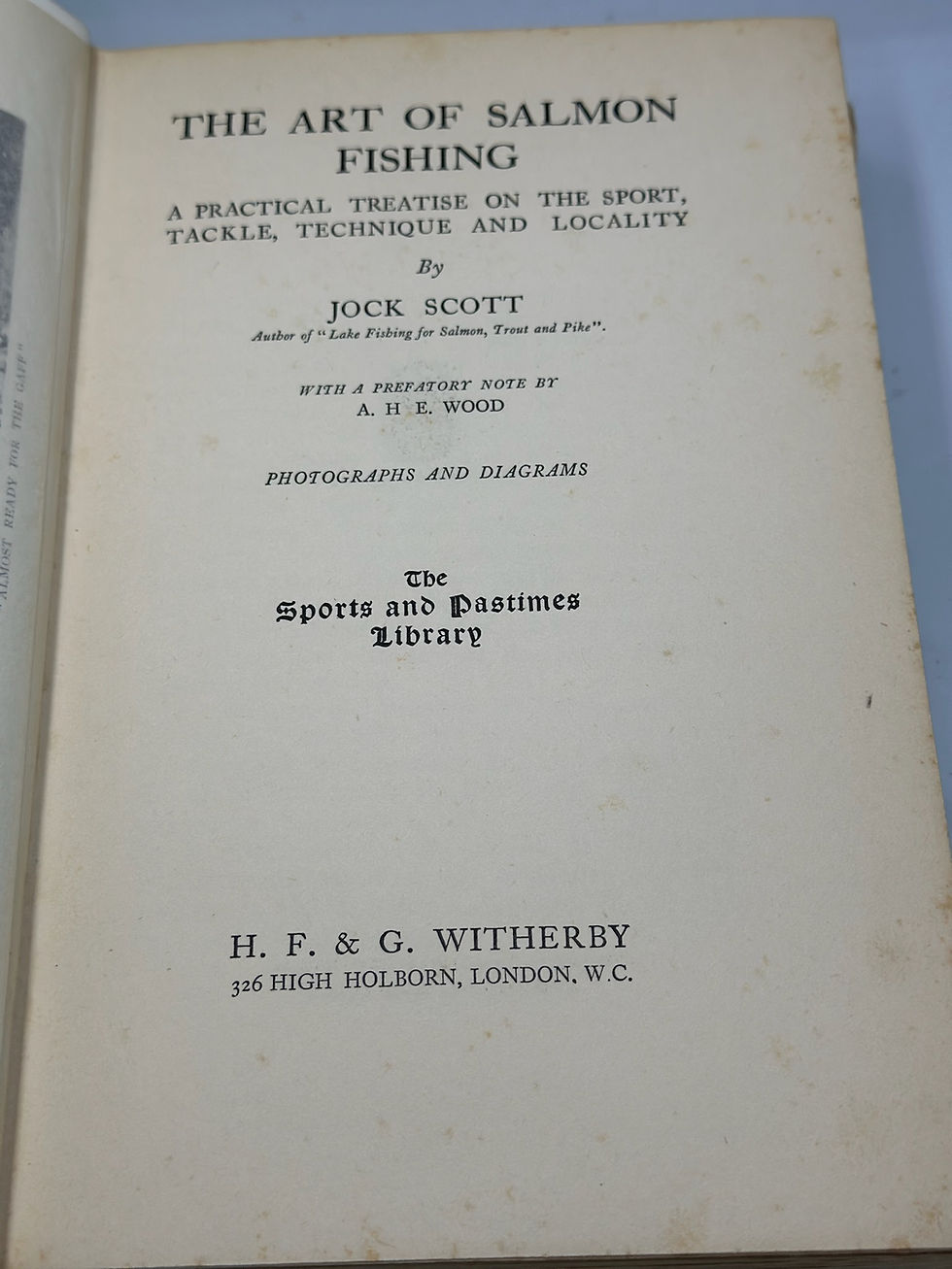 Miniaturebillede: The Art Of Salmon Fishing (Jock Scott) Pre-owned,