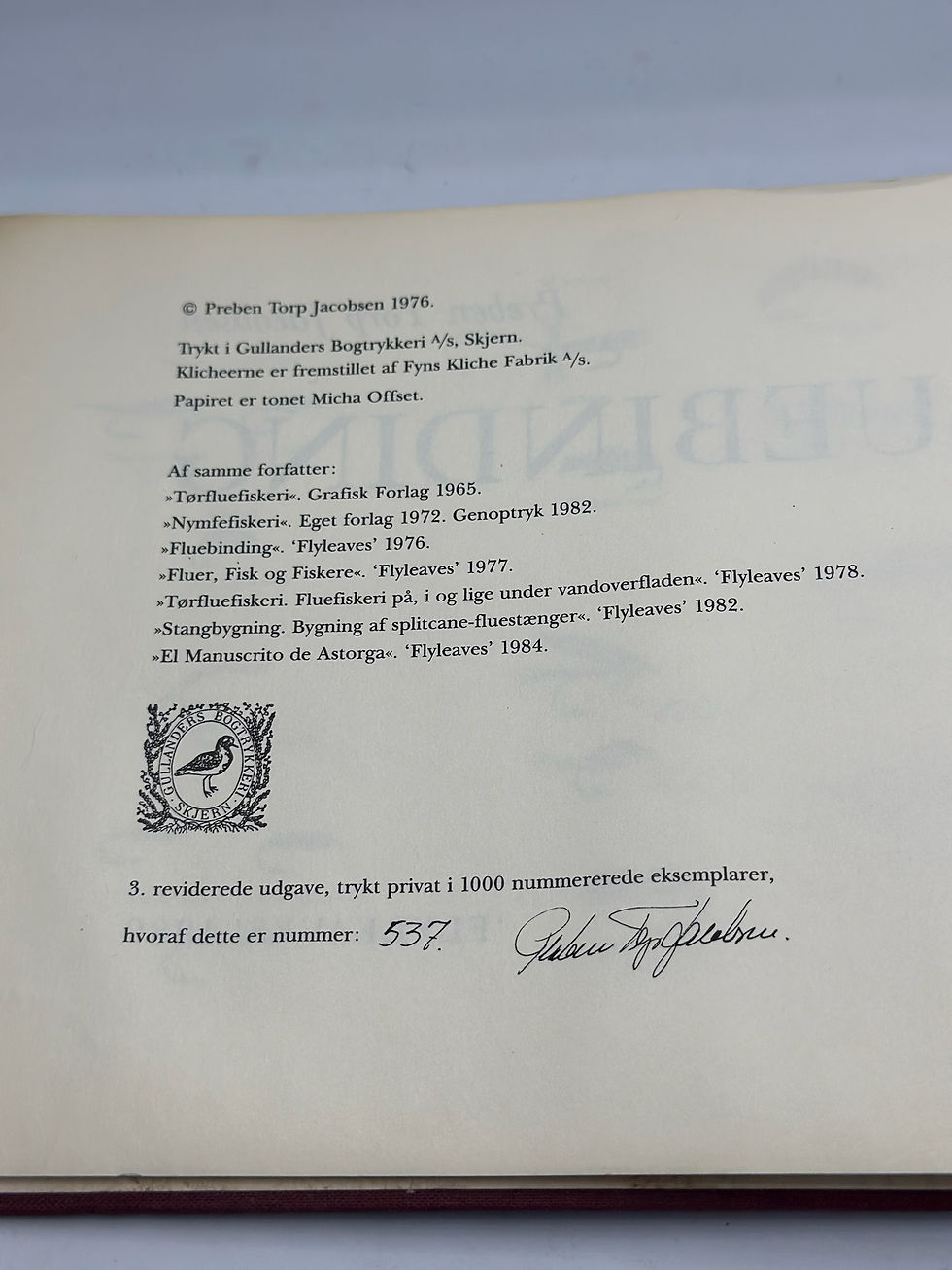 Miniaturebillede: Fluebinding (Preben Torp Jacobsen) Pre-owned,