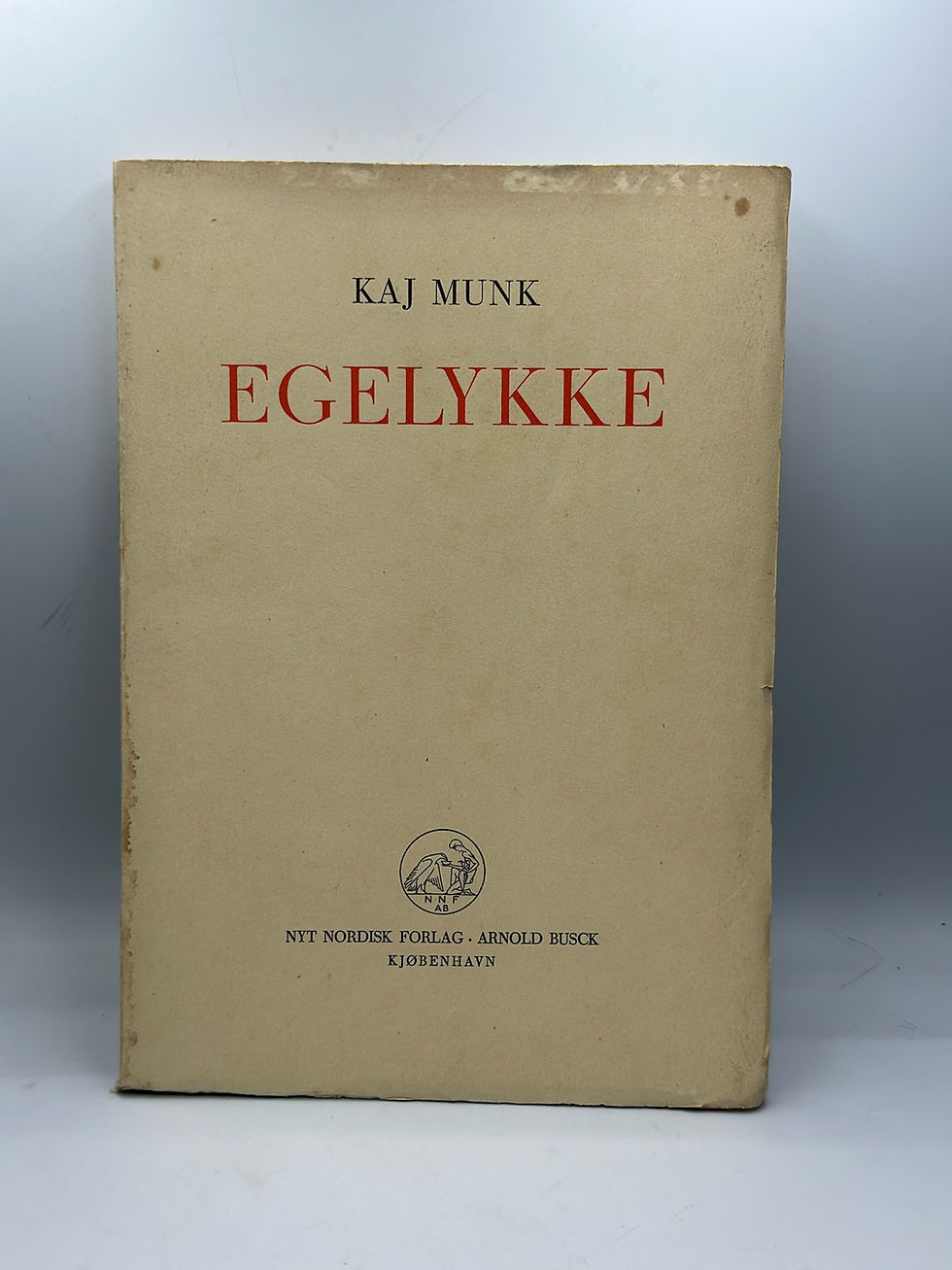 Egelykke (Kaj Munk) Pre-owned,