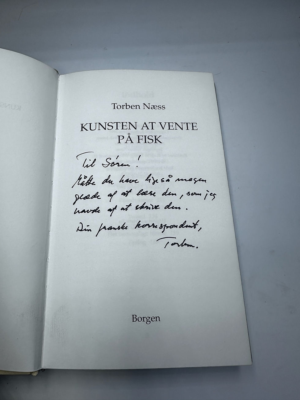 Miniaturebillede: Kunsten at vente på fisk (Torben Næss) Pre-owned,