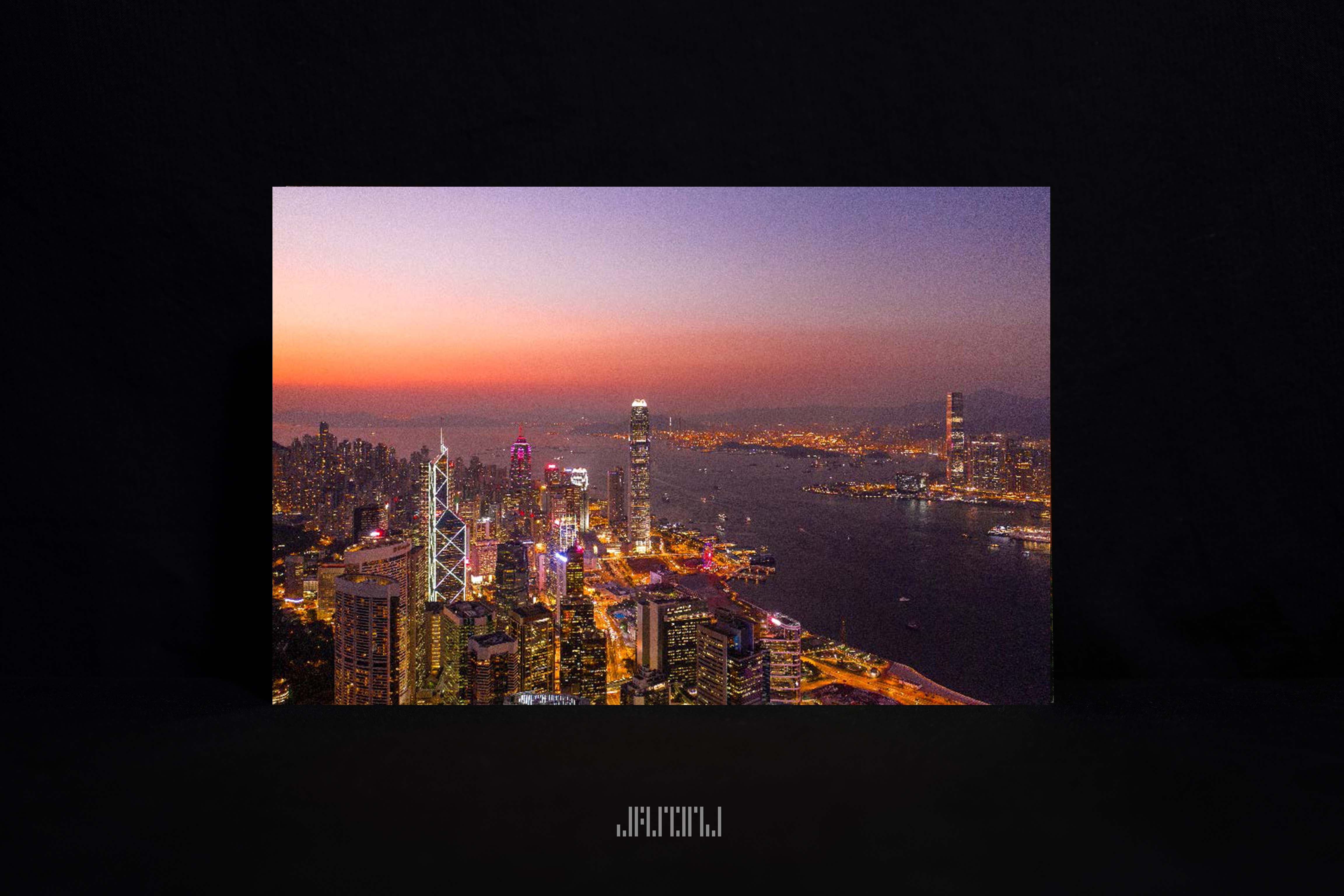 Dusk of Victoria 維港晚霞