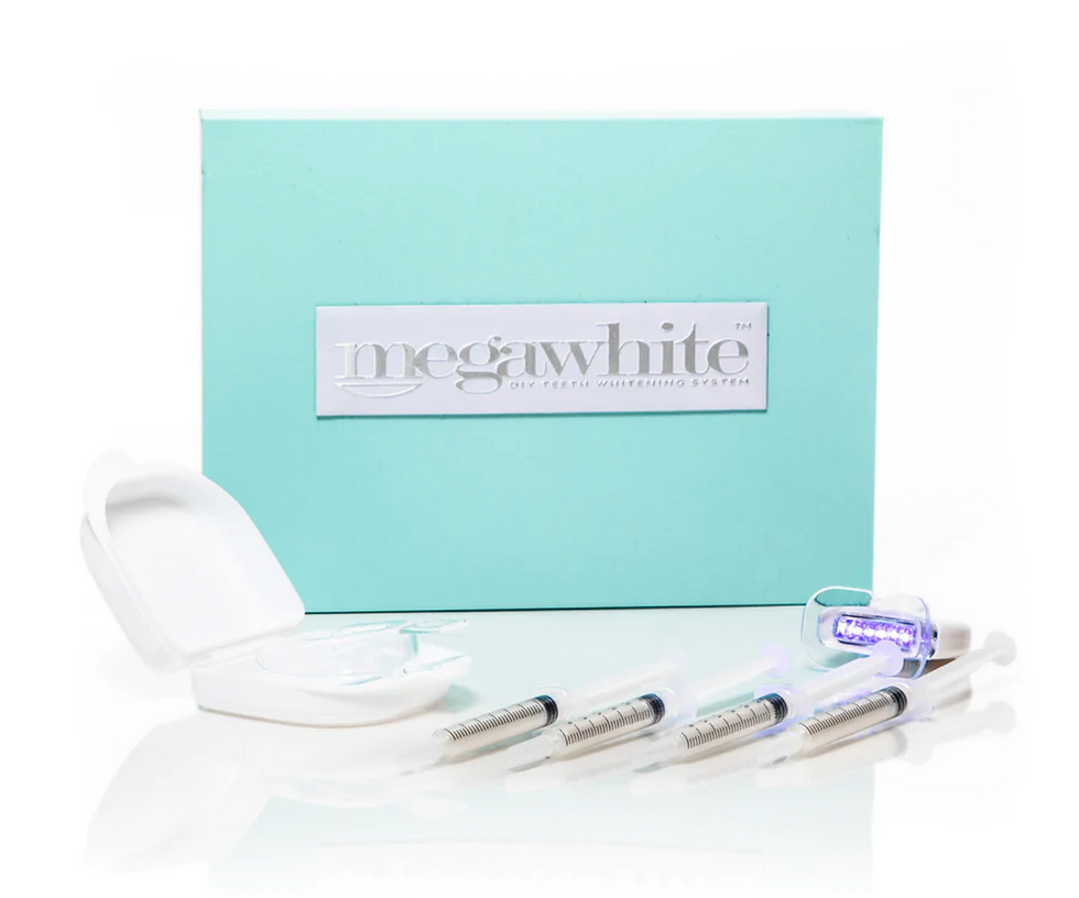 MEGAWHITE TEETH WHITENING HOME KIT