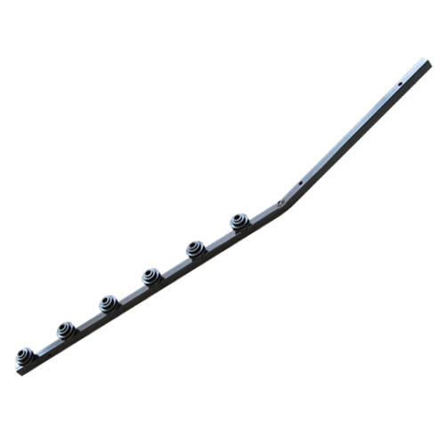 Square Tube 6 Line Angled Bracket