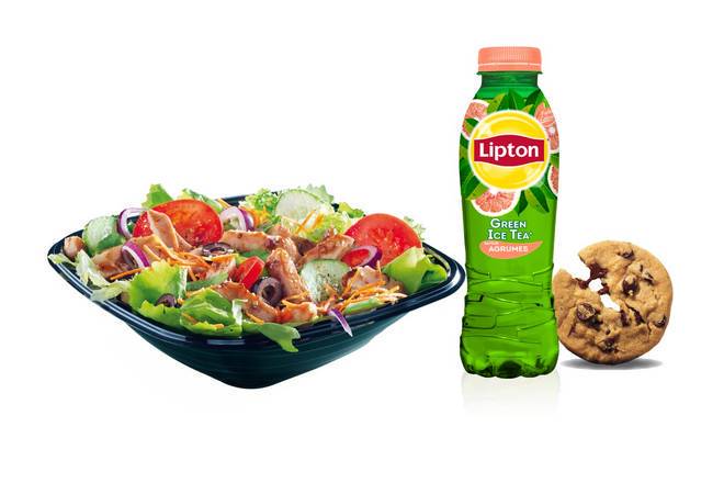 Arranged Food and Objects