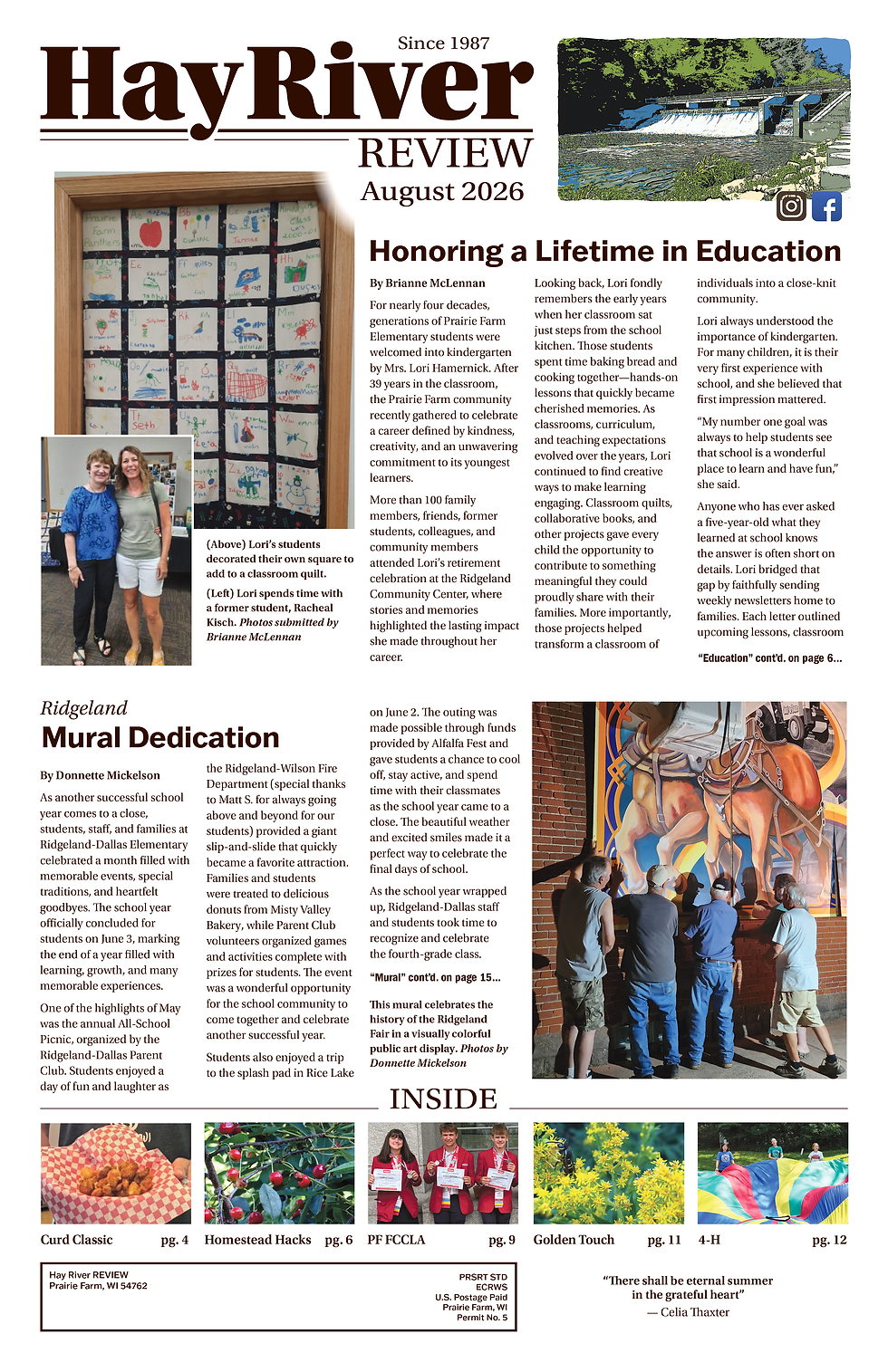 Hay River Review November 2024 Front Page