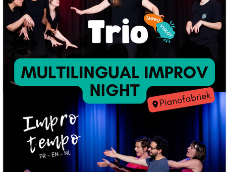 Multilingual improv night at Pianofabriek